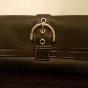 Coach Brown Leather Wallet